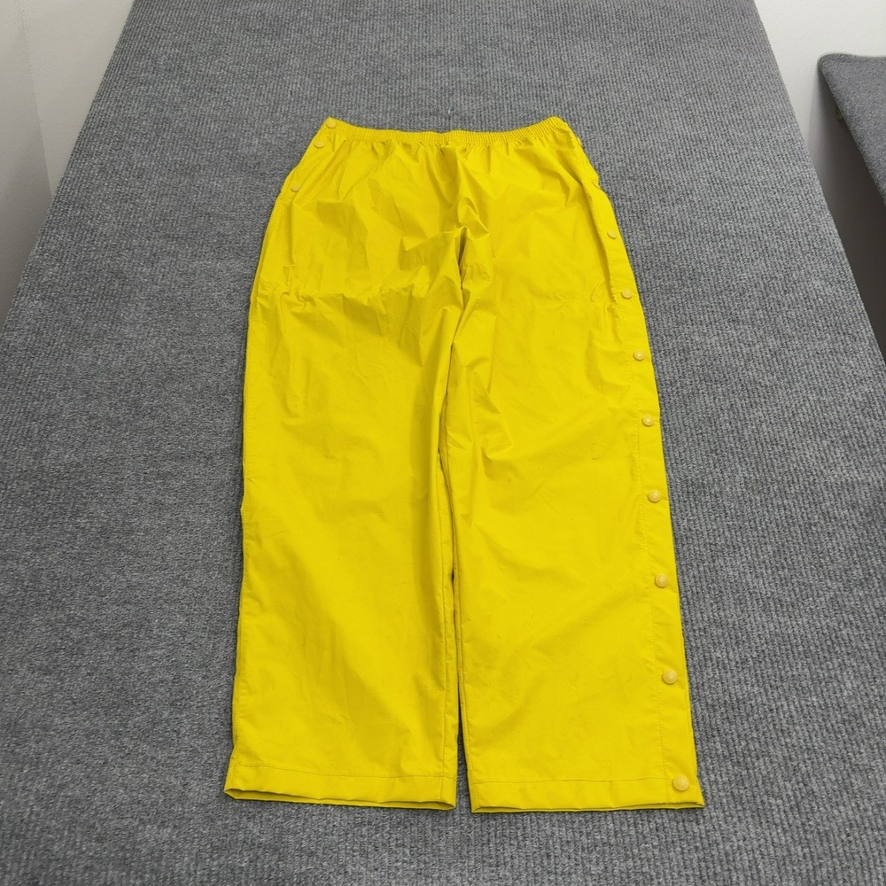 Old Navy Pants Mens L Yellow Nylon Snap Button Side Gorpcore Streetwear
